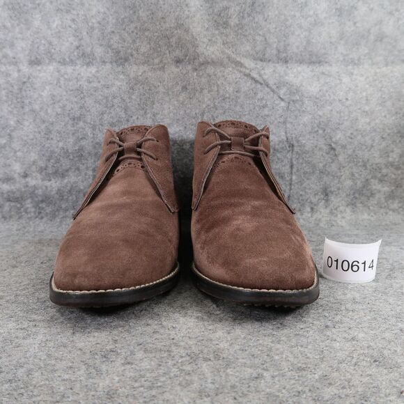 Cole Haan Shoes Mens 7 Boots Dress Chukka Desert Grand Os Brogue Leather Brown main image 8